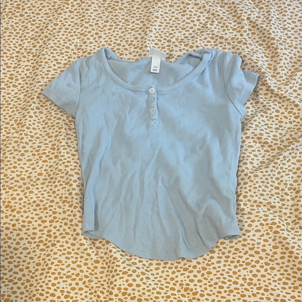 Art Class Light Blue Short Sleeve Tee